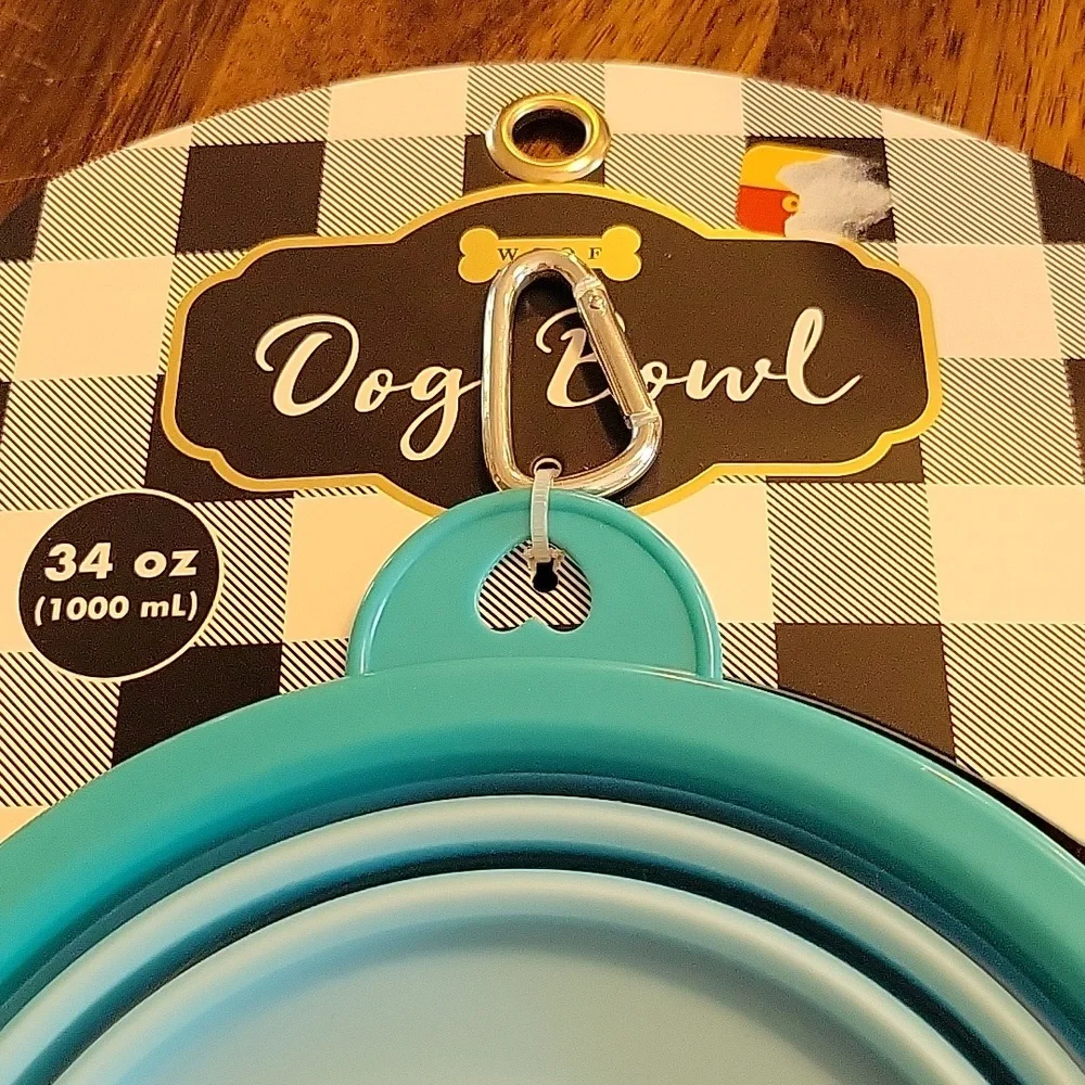Collapsible dog bowl